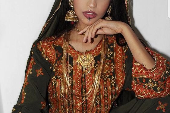 Each Balochi dress is one of a kind
