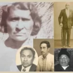 Marian Martin (top left), Goolam Badoola Rind (top right) and three of their children.(Supplied: Gohar Rind )