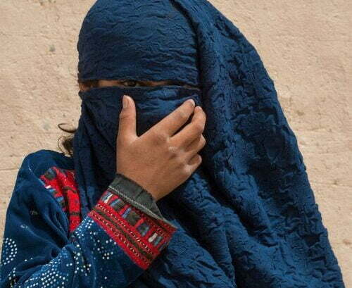 Each Balochi dress is one of a kind