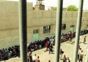 A video of the body of Majid Sargolzaei, who was executed in Dozap Central Prison