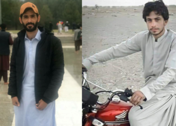 Two persons went missing after being detained by Pakistani forces