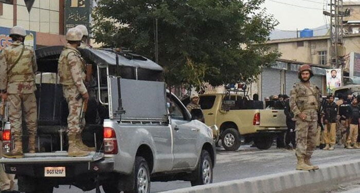 occupied Balochistan by FC Porkistan