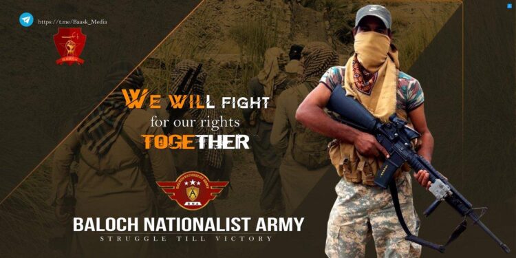 The Baloch National Army a separatist group has claimed responsibility for the attack