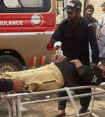 Pakistan blast: Police said seven members of the Pakistan paramilitary force were killed.
