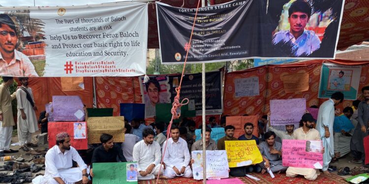 Baloch students in Pakistan demand an end to abductions and disappearances