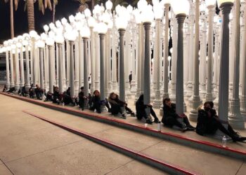 Mass protest against Iran’s human rights abuses staged at Los Angeles County Museum of Art