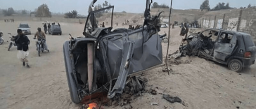 At least six people were tragically killed, and 14 others sustained injuries when a vehicle transporting migrants met with an accident in Chagai, a district situated on the border of Balochistan.