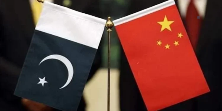 Flags of Pakistan and China