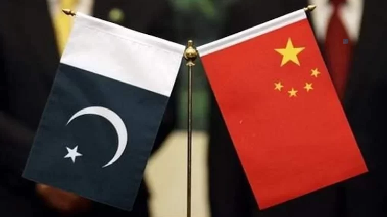 Flags of Pakistan and China