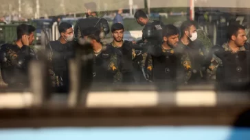 Iranian security forces have cracked down on protests in Iran, particularly since the death of Mahsa Amini last year [File: WANA (West Asia News Agency) via Reuters]