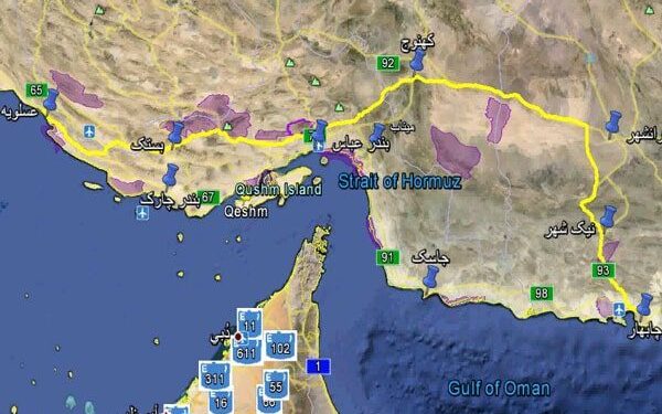 Iranshahr Chabahar gas transmission line