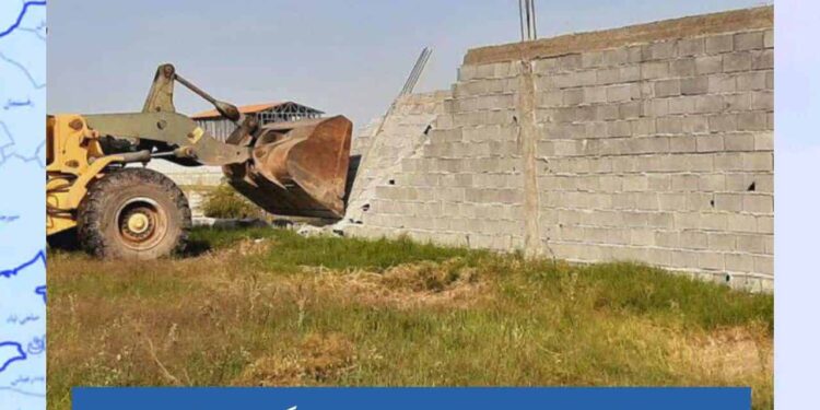 More than 400 hectares of land were taken from the Balochs!