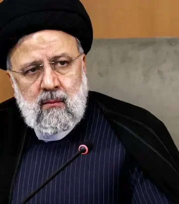 Iranian President Ebrahim Raisi had been in Azerbaijan earlier on Sunday to inaugurate a dam with Azerbaijan’s President Ilham Aliyev.(AP: Vahid Salemi, File)