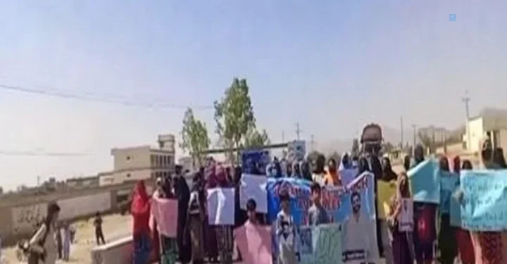 Mahrang Baloch called forced disappearances a “serious crime” and accused the state of Pakistan of being involved in the “forced disappearance” of thousands of Baloch people.