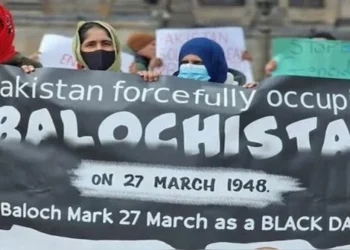 Balochistan has continued to burn ever since it was forcibly occupied by Pakistan in 1948. Image: X/@BNMovement