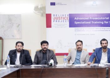 Equipping senior prosecutors with advanced skills to uphold justice in Balochistan
